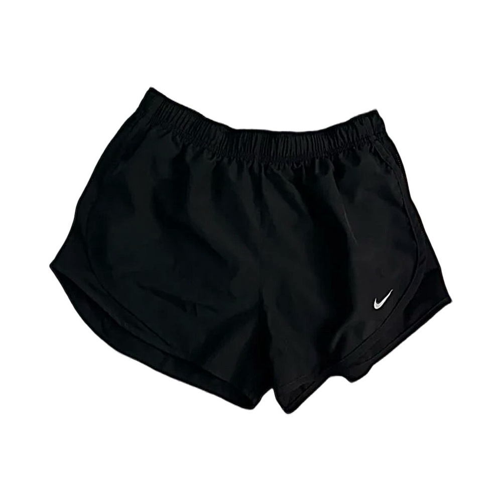 Black Nike running shorts